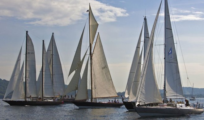 The PEN DUICK parade - Les Voiles de Saint-Tropez ©  Rolex/ Kurt Arrigo http://www.regattanews.com